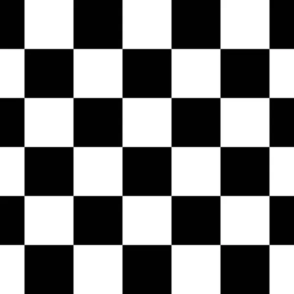 Black White Checkered Seamless Repeating Pattern Background Vector Illustration — Stock Vector