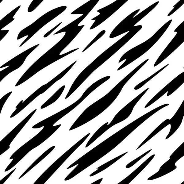 黑白条纹无缝重复模式矢量图 — 图库矢量图片