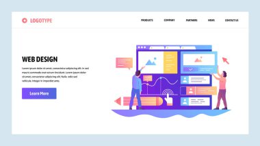Web sitesi onboarding ekranlar. Takım yapısı ux UI arayüz. Menü vektör banner şablon web sitesi ve mobil uygulama geliştirme için. Modern tasarım doğrusal sanat düz illüstrasyon