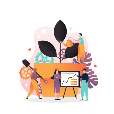 Web banner, web sitesi sayfası için çevre koruma vektör kavramı