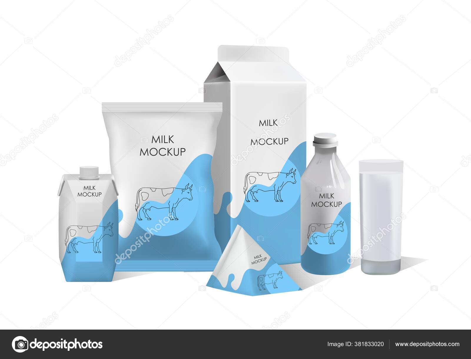 Boîte de lait en plastique, Bouteille d'eau en carton de lait