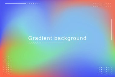 Modern gradyan bulanık vektör arkaplanı