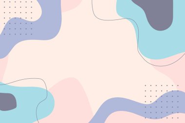 Parlak renklerle el çizimi minimal arkaplan