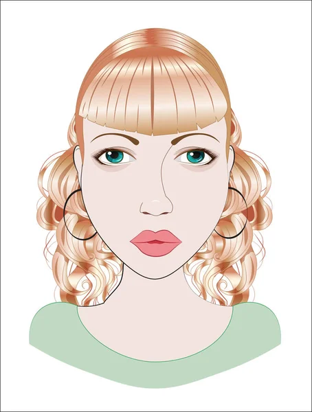 Face — Stock Vector