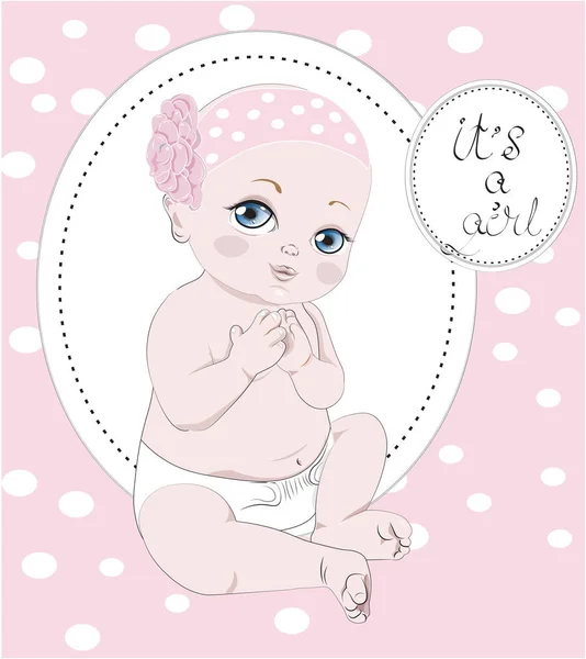 Baby — Stock Vector