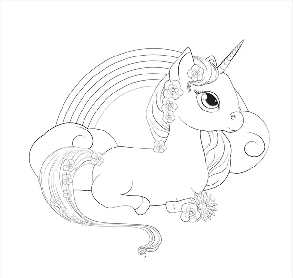 Gökkuşağıyla boyama kitabı