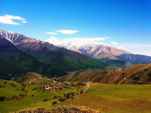 Vue Sur Station Ski Armkhi Chaîne Caucase République Ingouchie — Photo