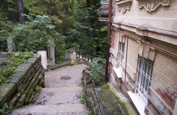 Abandoned Stairs Abandoned Russia Caucasian Mineral Waters Russia — Stock Photo, Image