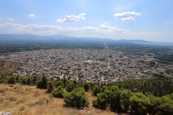 Argos Grecia Julio 2019 Ciudad Argos Peloponeso — Foto de Stock