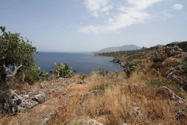 Castellammare Del Golfo San Vito Capo Červen 2016 Přírodní Rezervace — Stock fotografie