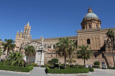 Palermo, İtalya - 29 Haziran 2016: Palermo Katedrali