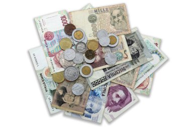 İtalyan lirası, eski banknotlar ve sikkeler euro ile değiştirilir