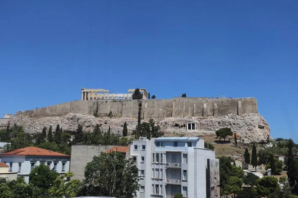 Athens Greece July 2019 Parthenon Acropolis Athens Unesco Heritage Site — Stock Photo, Image