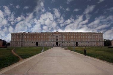 Caserta, İtalya - 25 Eylül 2019 Caserta Kraliyet Sarayı