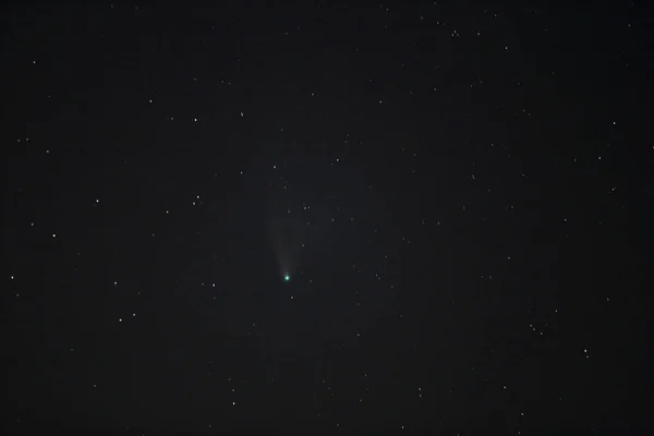 Cielo Estrellado Por Noche Cometa Neowise 2020 — Foto de Stock