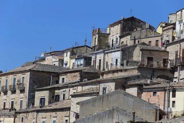 Sant Agata Puglia Julho 2020 Cidade Nas Montanhas Daunia Província — Fotografia de Stock