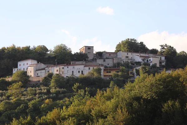 San Vittore Del Lazio August 2020 Houses Radicosa Hamlet — 图库照片