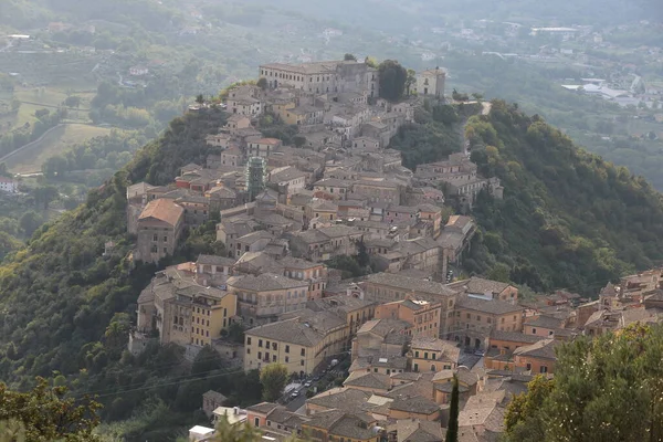 Arpino Itália Setembro 2020 Vista Cidade — Fotografia de Stock