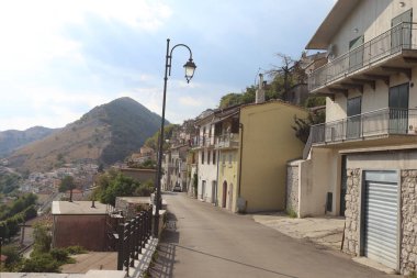 Letino, İtalya - 17 Eylül 2020 - Casertano bölgesindeki küçük bir kasaba