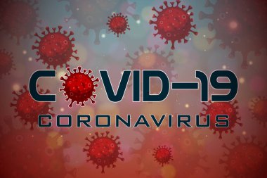 İllüstrasyon konsepti koronavirüs hastalığının vektör çizimi COVID-19