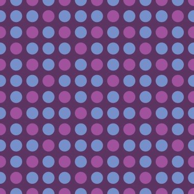 Dairedeki kusursuz soyut vektör deseni; renkli dairelerdeki arkaplan