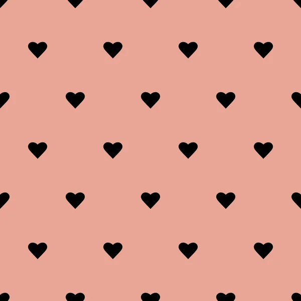 Бесшовный Векторный Рисунок Сердцами Предпосылки Дня Святого Валентина Свадьбы — стоковый вектор