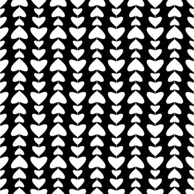 Kalplerde kusursuz bir desen var. Sevgililer Günü ve düğün için kalpleri olan arka plan