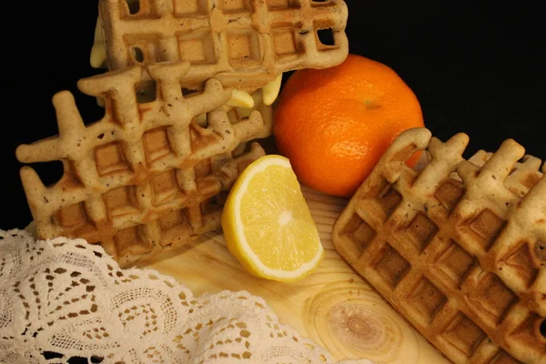 Köstliche Plätzchen Einem Fest Der Schönheit — Stockfoto