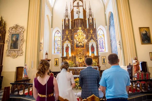 Kościół jest gotowy na ślub — Zdjęcie stockowe