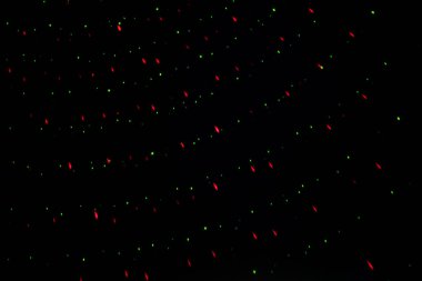 Boş tuğla duvar arka plan, gece görünümü, neon ışık, ışınları. Kutlama arka planı.