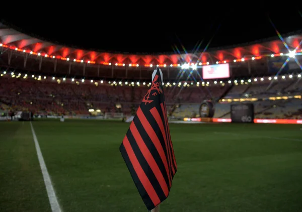 Rio de Janeiro, Brezilya, 31 Temmuz 2019. Flamengo futbol taraftarları Maracan Stadyumu 'ndaki Flamengo x Emelec maçı sırasında.