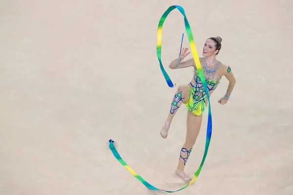 Ginasrica Ritmik Durante os jogos olimpicos de 2016