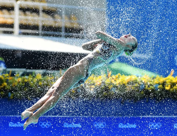 2016 Olimpiyat Oyunları 'nda Çin' in senkronize yüzme takımı
