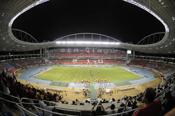 Rio Janeiro Brasil Agosto 2020 Estádio Futebol Nilton Santos Engenho — Fotografia de Stock