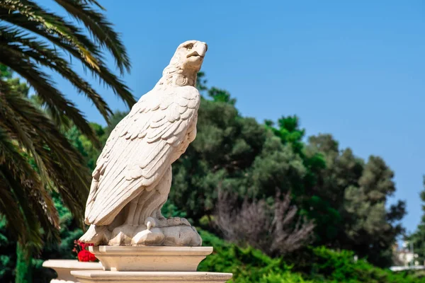 Realistas Hermosas Fotos Tomadas Desde Colina Dentro Los Jardines Bahai — Foto de Stock