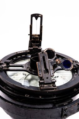 Eski pusulanın keskin gerçekçi resmi