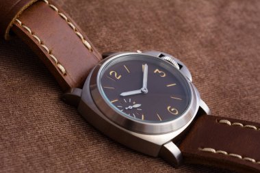 Sharp realistic photo of vintage military wrist watches clipart