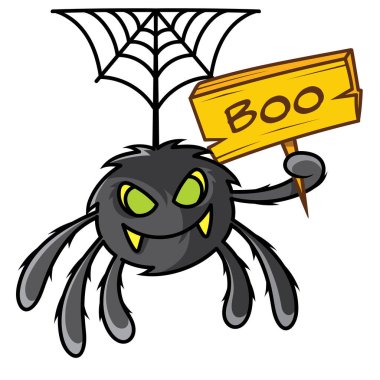 Cadılar Bayramı Vektörü Karakter Tasarımı Boo