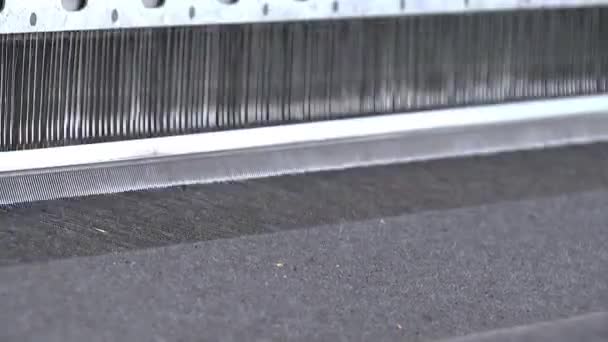 梳毛生産 織物の機械生産 — ストック動画