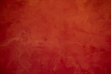 Renk benekleri ve kumaş duvar kağıdıyla kırmızı arkaplanın soyut dokuları,