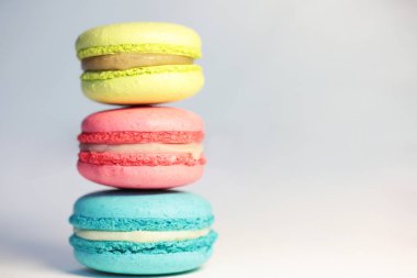Güzel renkli macaroons