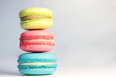 Güzel renkli macaroons