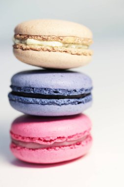 Güzel renkli macaroons