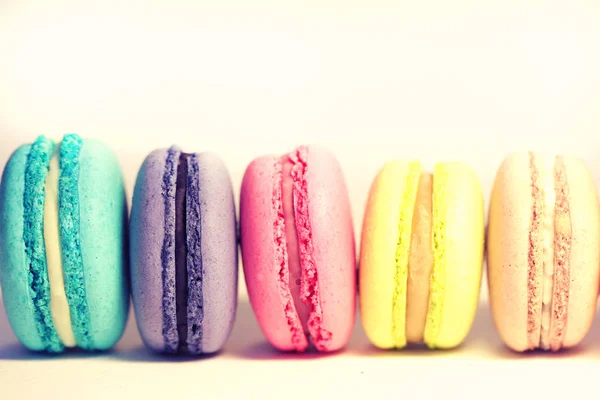 Macaroons coloridos bonitos — Fotografia de Stock