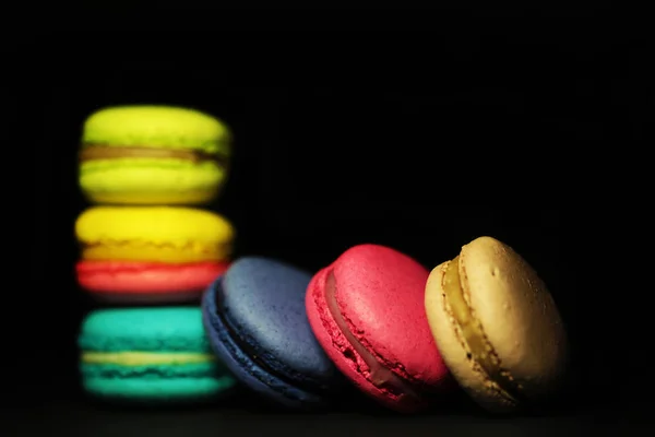 Macaroons coloridos bonitos — Fotografia de Stock