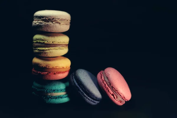 Macaroons coloridos bonitos — Fotografia de Stock