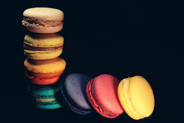 Macaroons coloridos bonitos — Fotografia de Stock