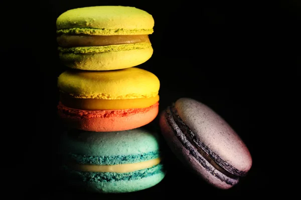 Macaroons coloridos bonitos — Fotografia de Stock