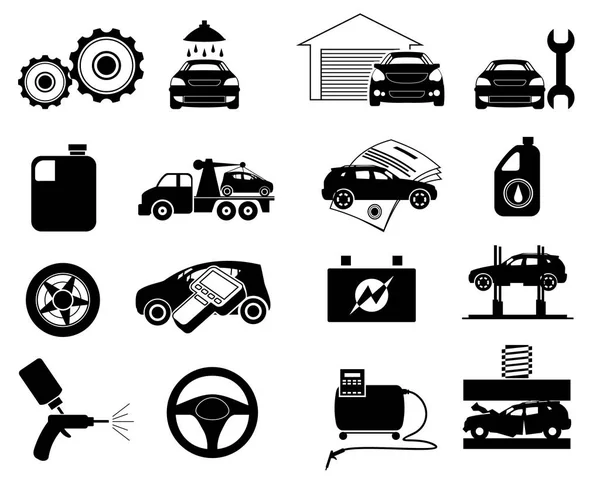 Vector Illustration Repair Service Icon Set — Stock Vector