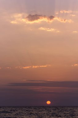 Deniz on Sunset. güzel gün batımı